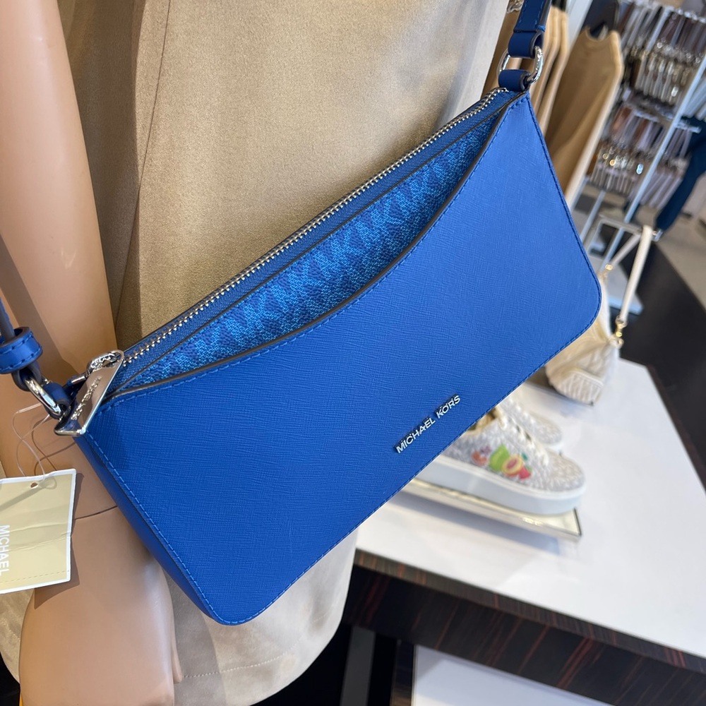 MICHAEL KORS Arden Medium Crossbody XBODY Bag
Galaxy Blue 
NWT - Picture 4 of 16